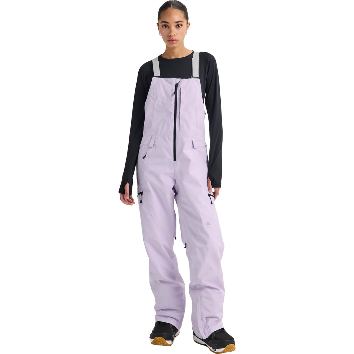 Burton Women's Reserve GORE-TEX 2L Bib Pants Moondust Purple 2027 Womens Snowboard Pants