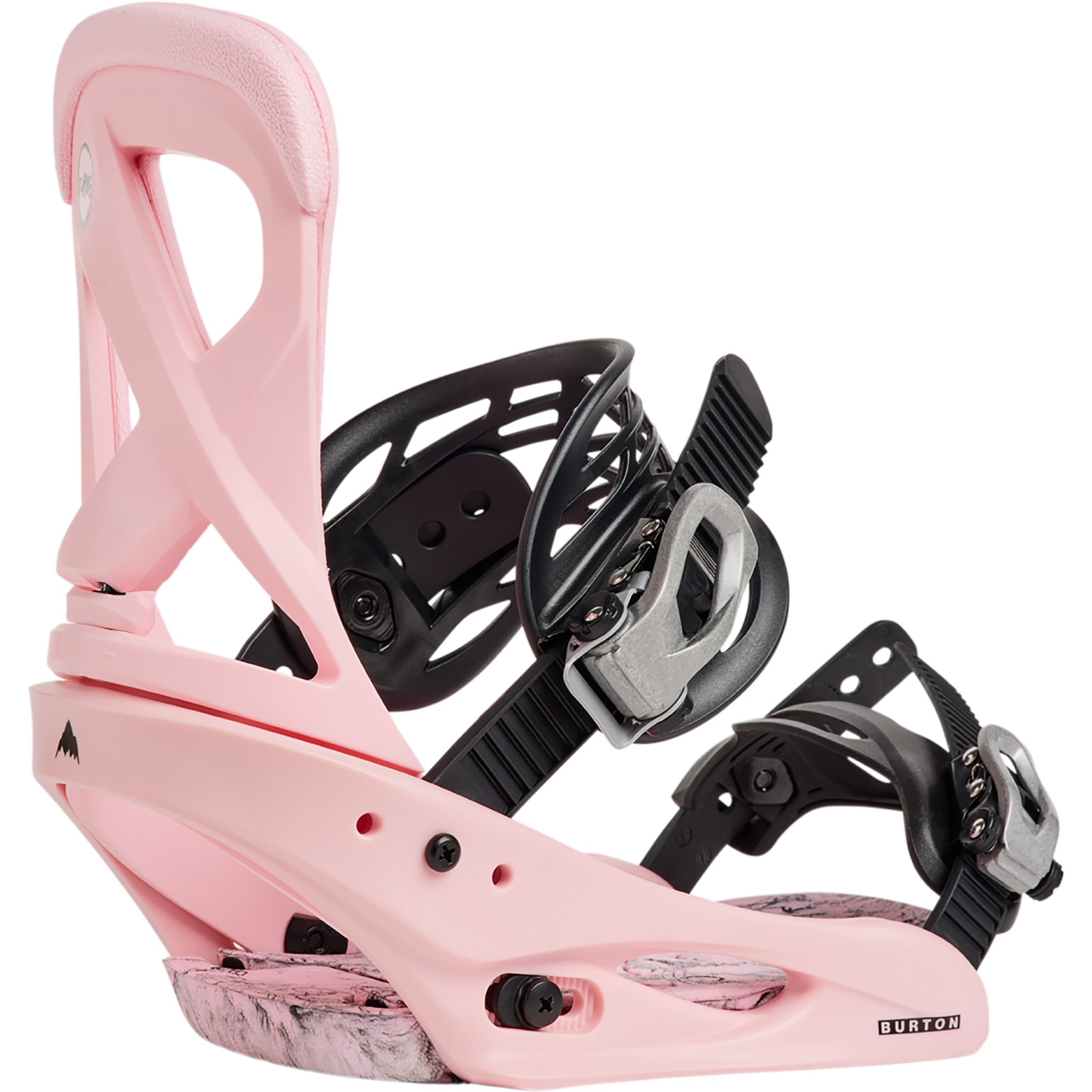 Burton Women's Scribe Re:Flex Snowboard Binding Pink 2027 Womens Snowboard Bindings