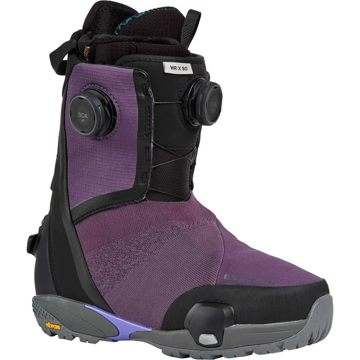 Burton Women's Waverange X Step On Snowboard Boot Nightshade Purple 2027 Womens Snowboard Boots