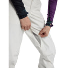 Burton Womens Melter Plus Pants Stout White Womens Snowboard Pants