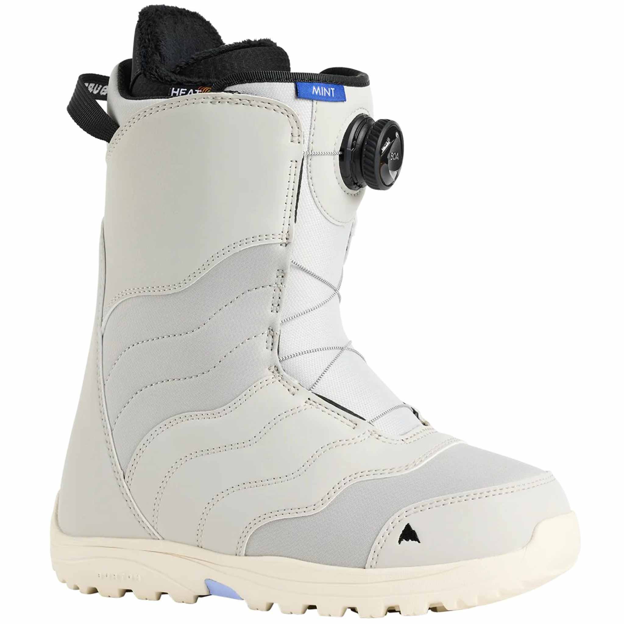 Burton Women's Mint BOA Snowboard Boot Gray Cloud 2026 – Sanction