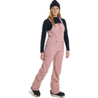 Burton Womens Reserve Bib Powder Blush 2024 Women's Snowboard Pants