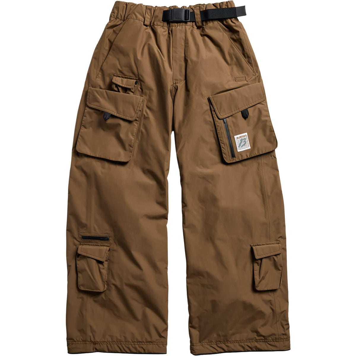 Burton Zeb 2L Baggy Cargo Pant Earth Ship Brown 2027 Mens Snowboard Pants