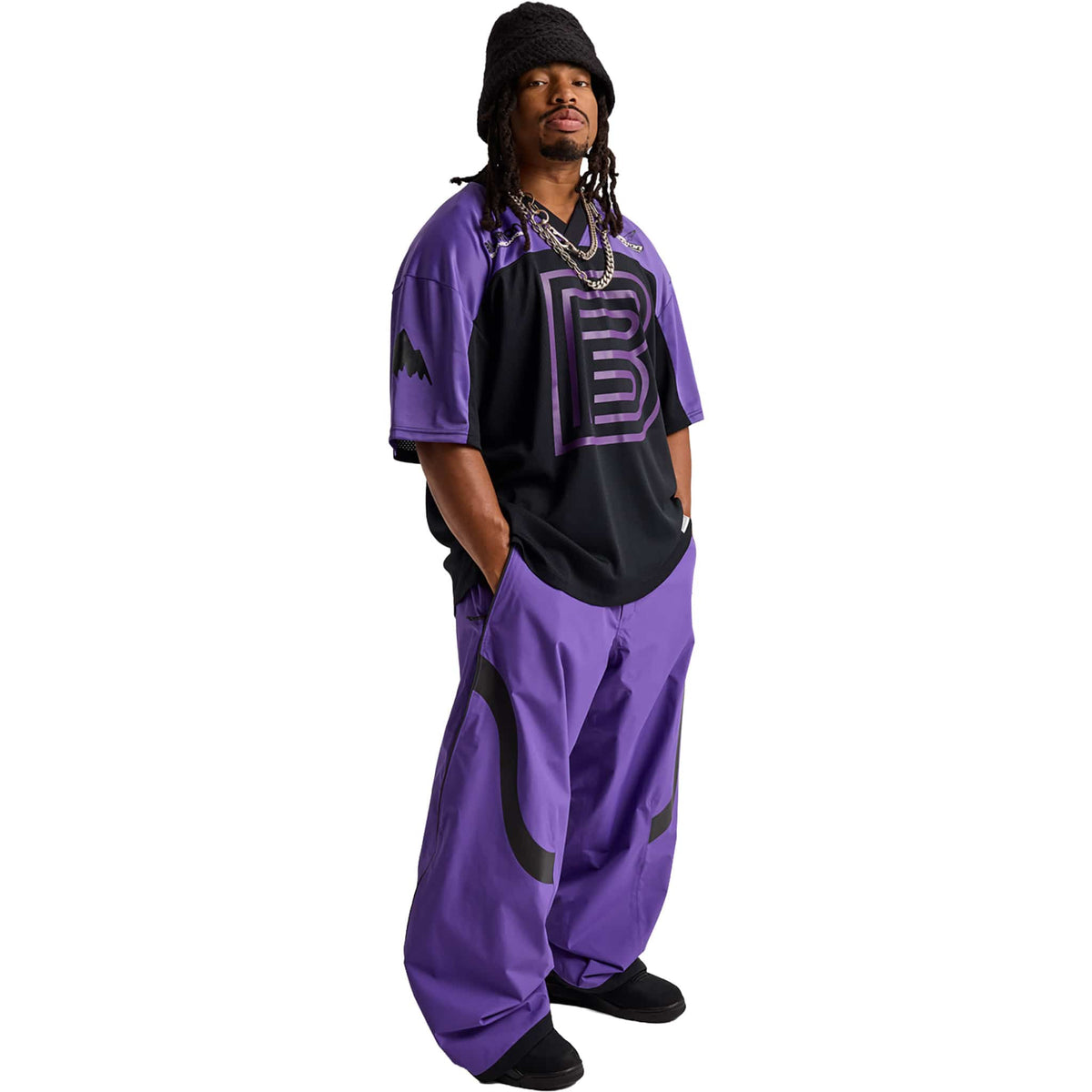 Burton Zeb 2L Simple Pant Planet Purple 2027 Mens Snowboard Pants