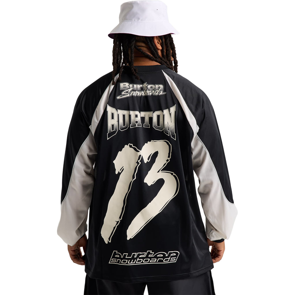 Burton Zeb Long Sleeve Jersey Shirt True Black 2027 T Shirt