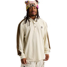 Burton Zeb Long Sleeve Rugby Shirt Lunar Sand Earth Ship Brown 2027 T Shirt