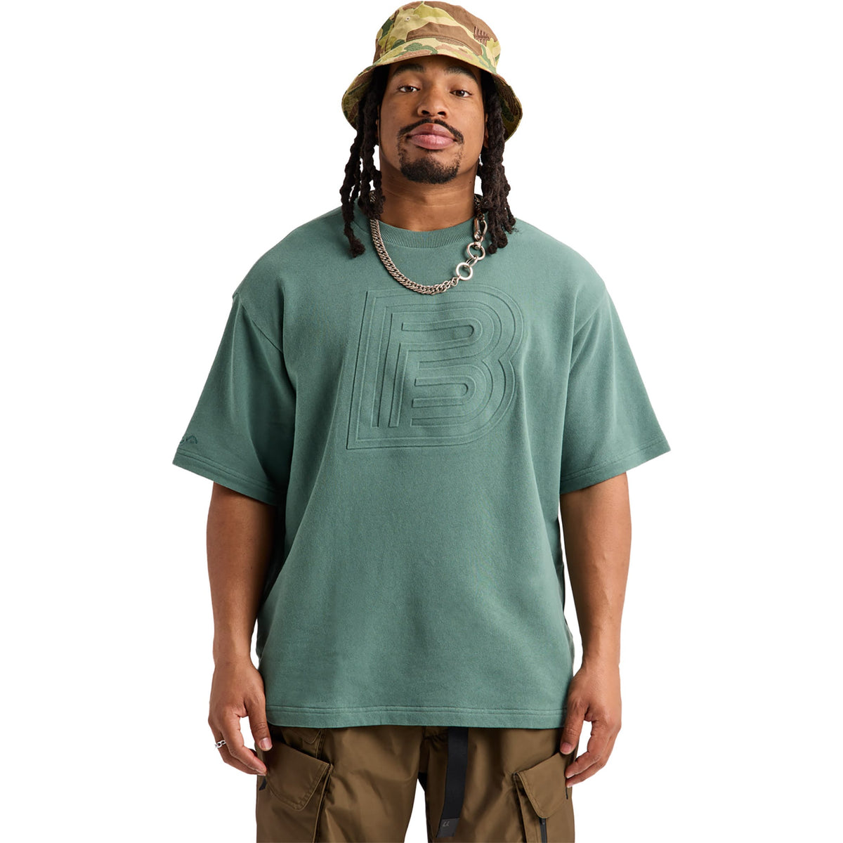 Burton Zeb Relaxed B Tee Chillin' Green 2027 T Shirt