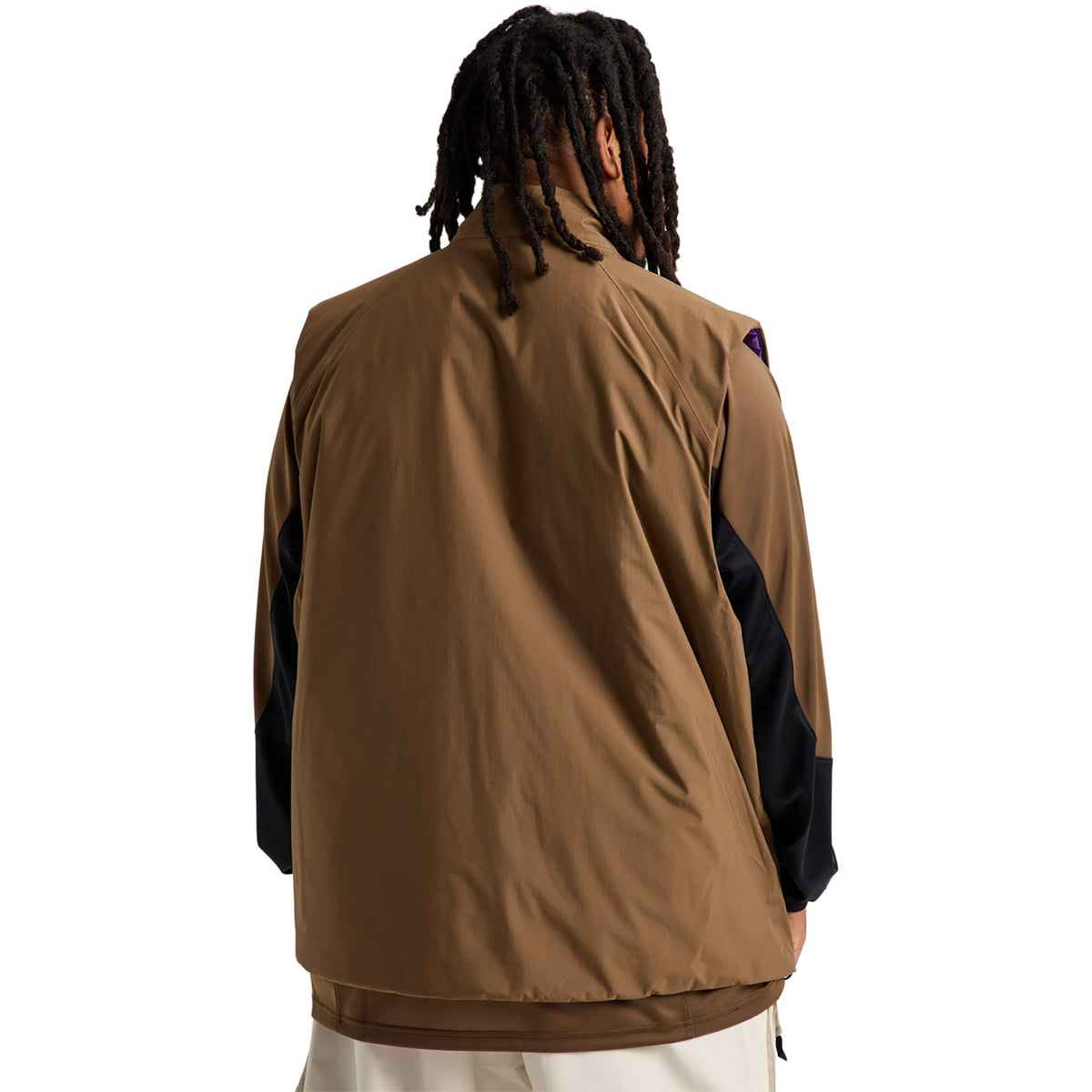 Burton Zeb Reversible Insulated Vest Earth Ship Brown 2027 Casual Jackets
