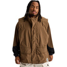 Burton Zeb Reversible Insulated Vest Earth Ship Brown 2027 Casual Jackets