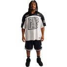 Burton Zeb Short Sleeve Jersey Shirt Stout White True Black 2027 T Shirt
