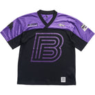 Burton Zeb Short Sleeve Jersey Shirt True Black Planet Purple 2027 T Shirt