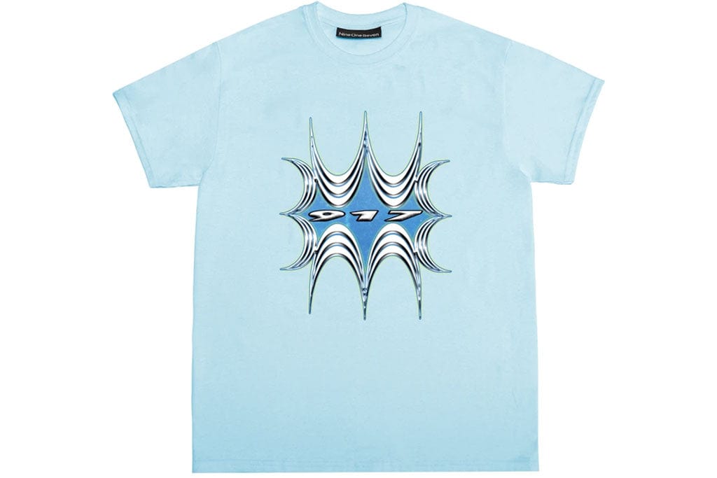 Call Me 917 Hyper Splash Tee Light Blue T Shirt