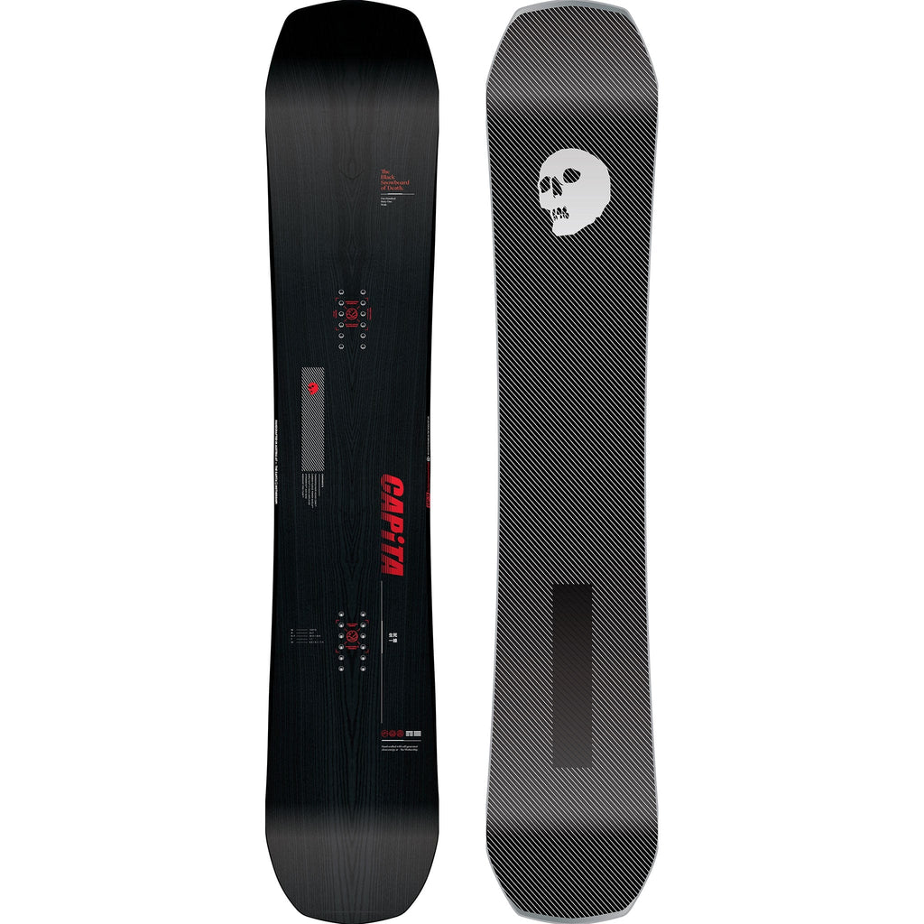 Capita Black Snowboard Of Death Wide Snowboard 2024 Snowboard