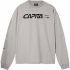 Capita Gravity Long Sleeve Tee Light Gray T Shirt