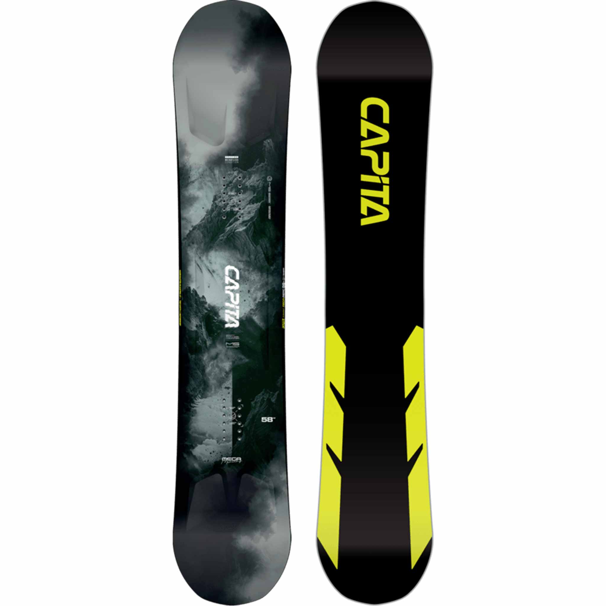 Capita Mega Mercury Wide Snowboard 2026 – Sanction Skate And Snow