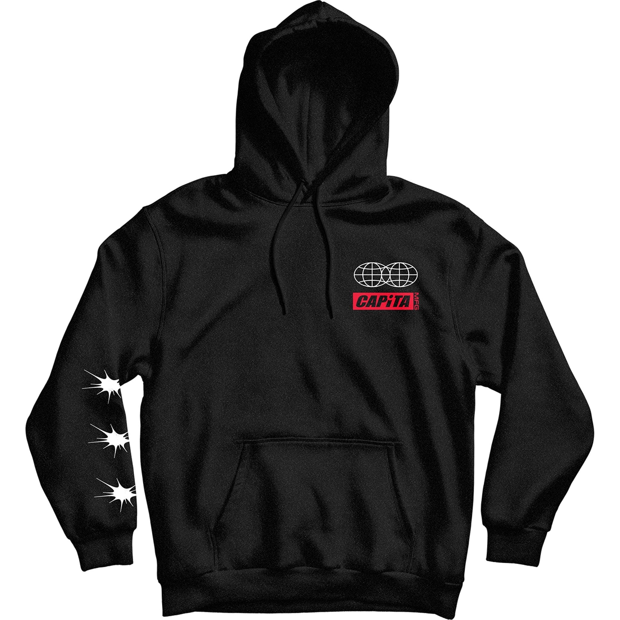 Capita Mind Hood Black Sweatshirts