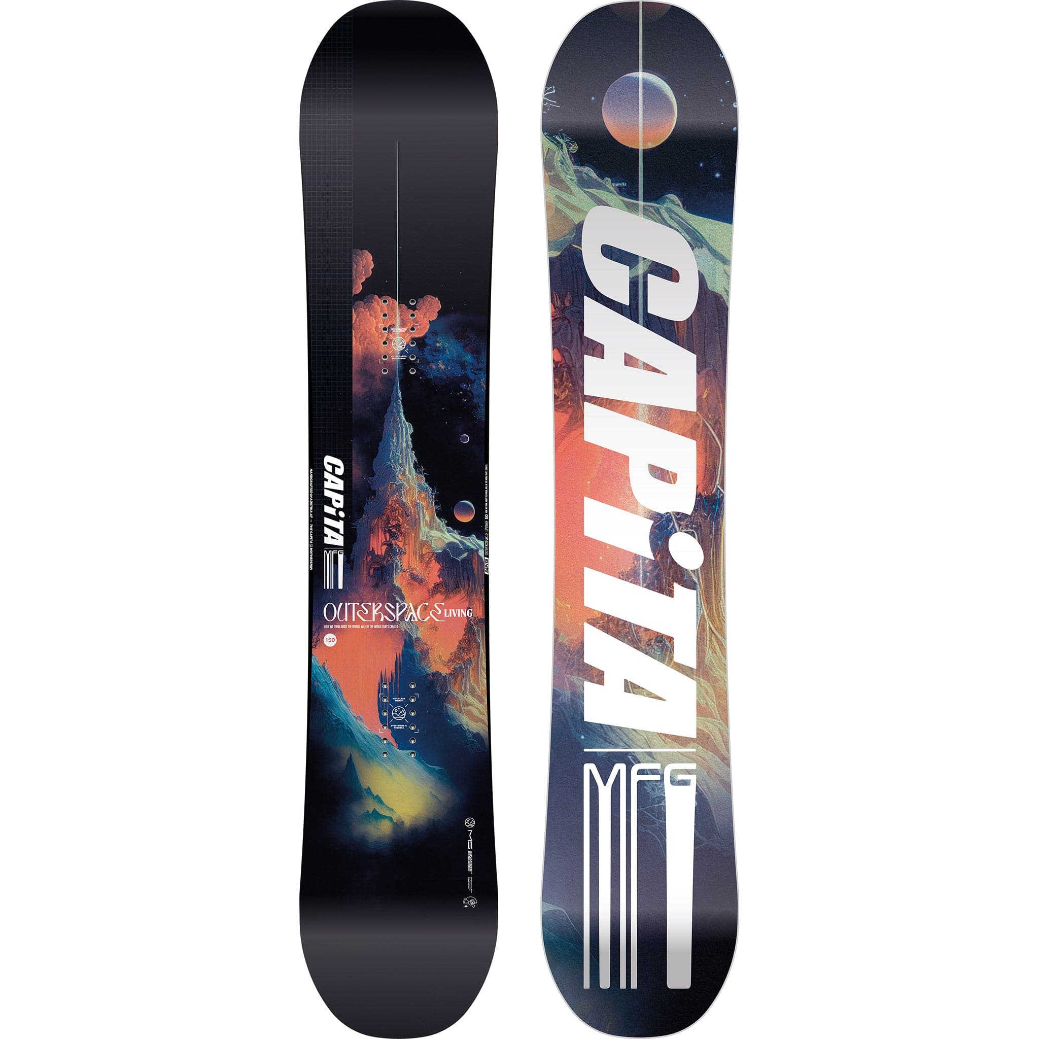 Capita Outerspace Living Snowboard 2025 Snowboard