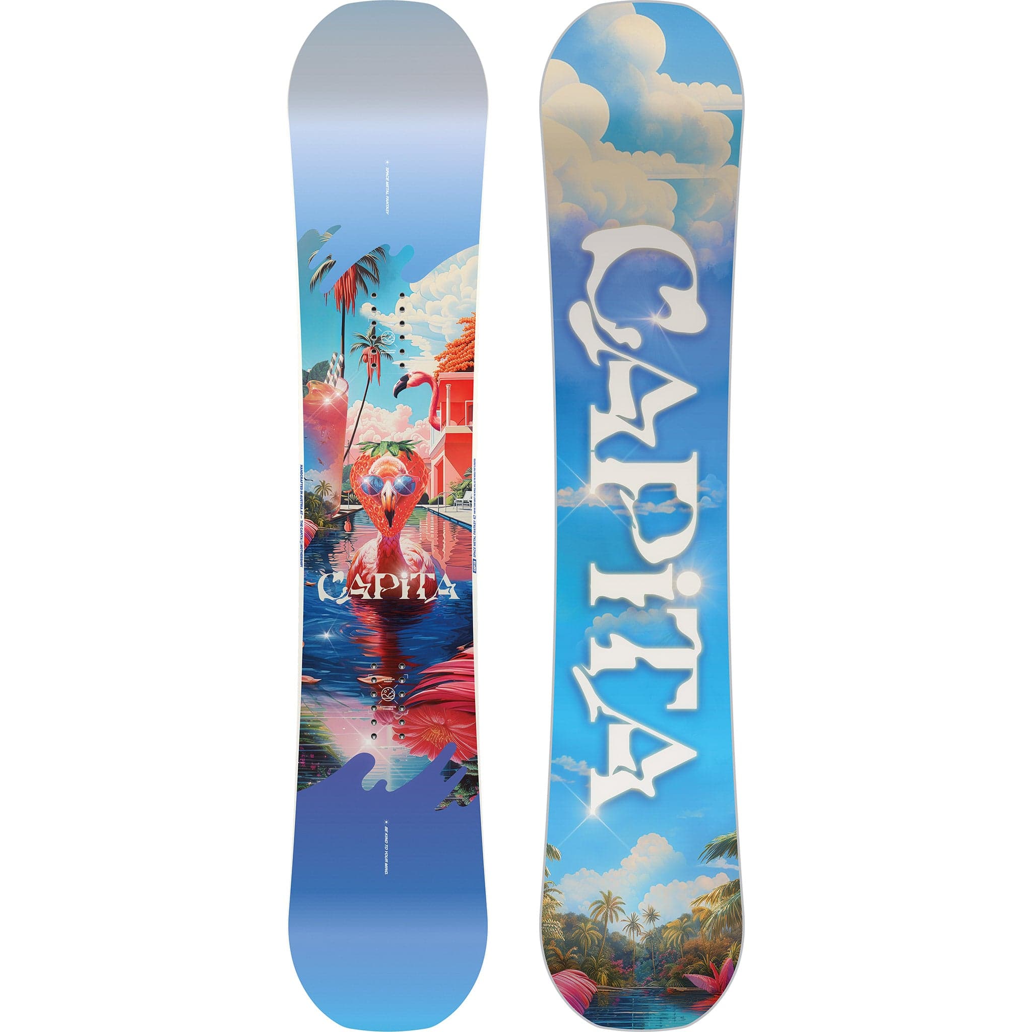 Capita Womens Space Metal Fantasy Snowboard 2025 Women's Snowboard