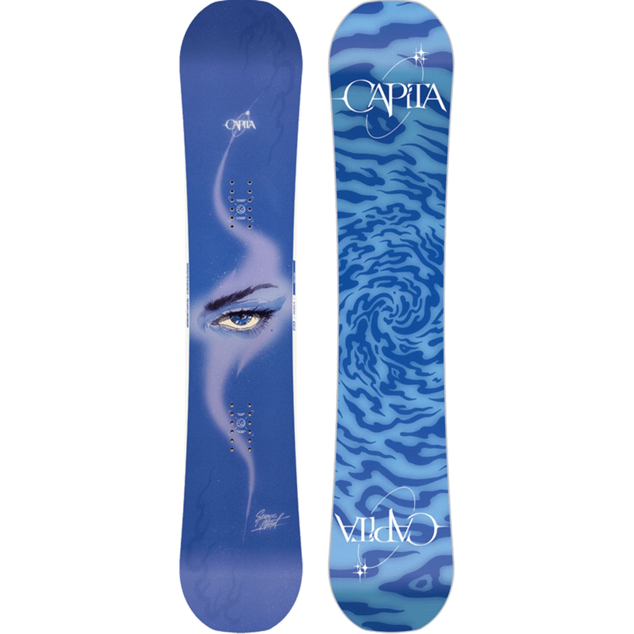 スノーボード 22-23 CAPITA SPACE L FANTASY 143cm Capita Women's Space Metal Fantasy Snowboard 2027 - Sanction Skate