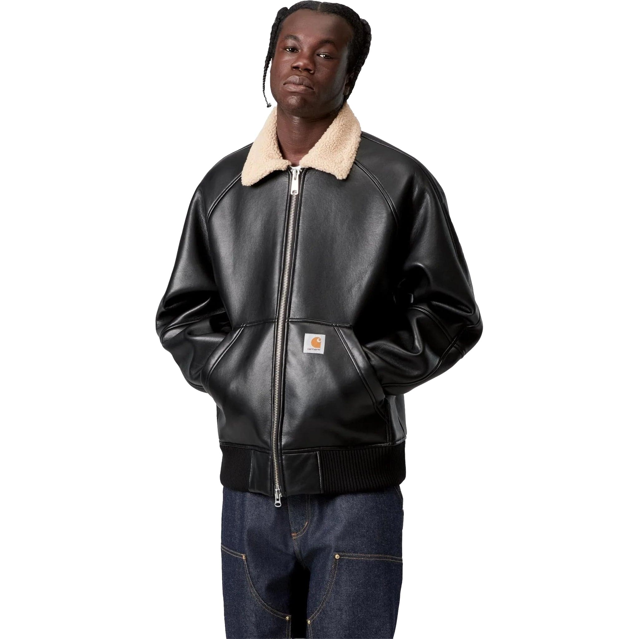 Carhartt Shepton Jacket Black Natural - Sanction Skate And Snow
