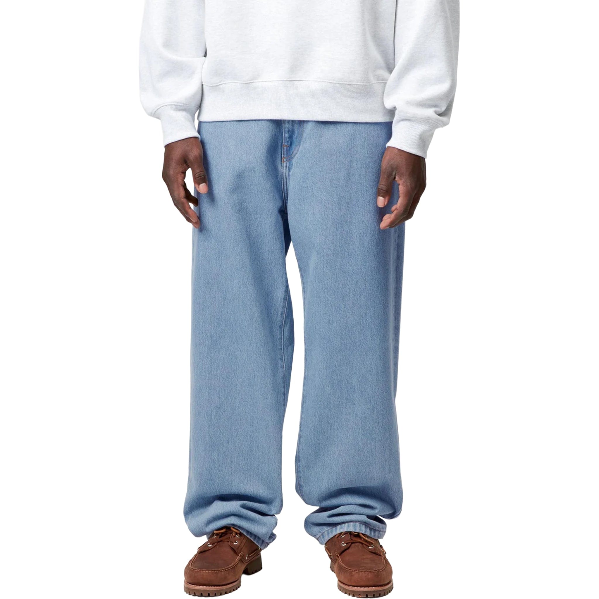 Carhartt WIP Aaron Pant Blue Stone Bleached Pants