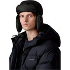 Carhartt WIP Ardon Ear Guard Cap Black Shady Grey Hats