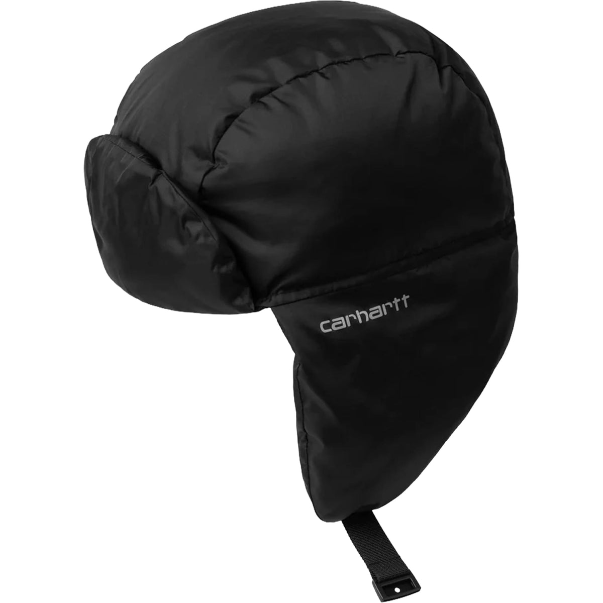Carhartt WIP Ardon Ear Guard Cap Black Shady Grey Hats