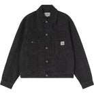 Carhartt WIP Belmar Jacket Snake Camo Black Heavy Stone Wash Casual Jackets