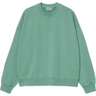 Carhartt WIP Benton Sweatshirt Lily Garment Dyed Sweatshirts