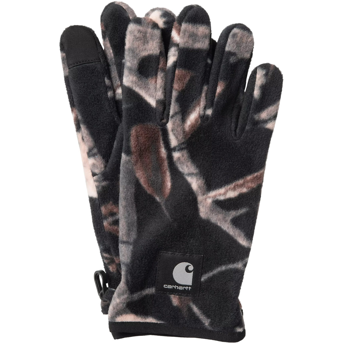 Carhartt WIP Blevin Gloves Camo Feather Tree Black Gloves & Mitts