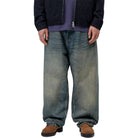 Carhartt WIP Brandon Pant Blue Worn Used Wash Pants