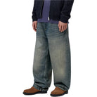Carhartt WIP Brandon Pant Blue Worn Used Wash Pants