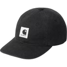 Carhartt WIP Canvas Cap Black Stone Washed Hats