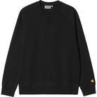 Carhartt WIP Chase Sweatshirt Black Gold Sweatshirts