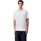 Carhartt WIP Chase Tee Ash Heather T Shirts