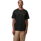 Carhartt WIP Chase Tee Black T Shirts