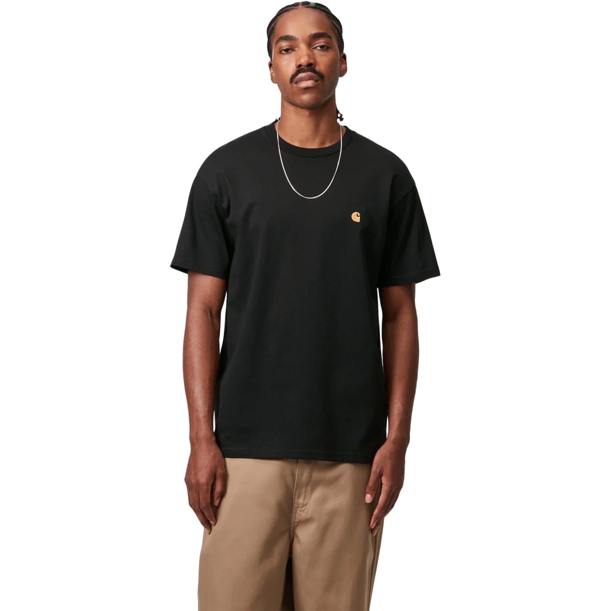 Carhartt WIP Chase Tee Black T Shirts