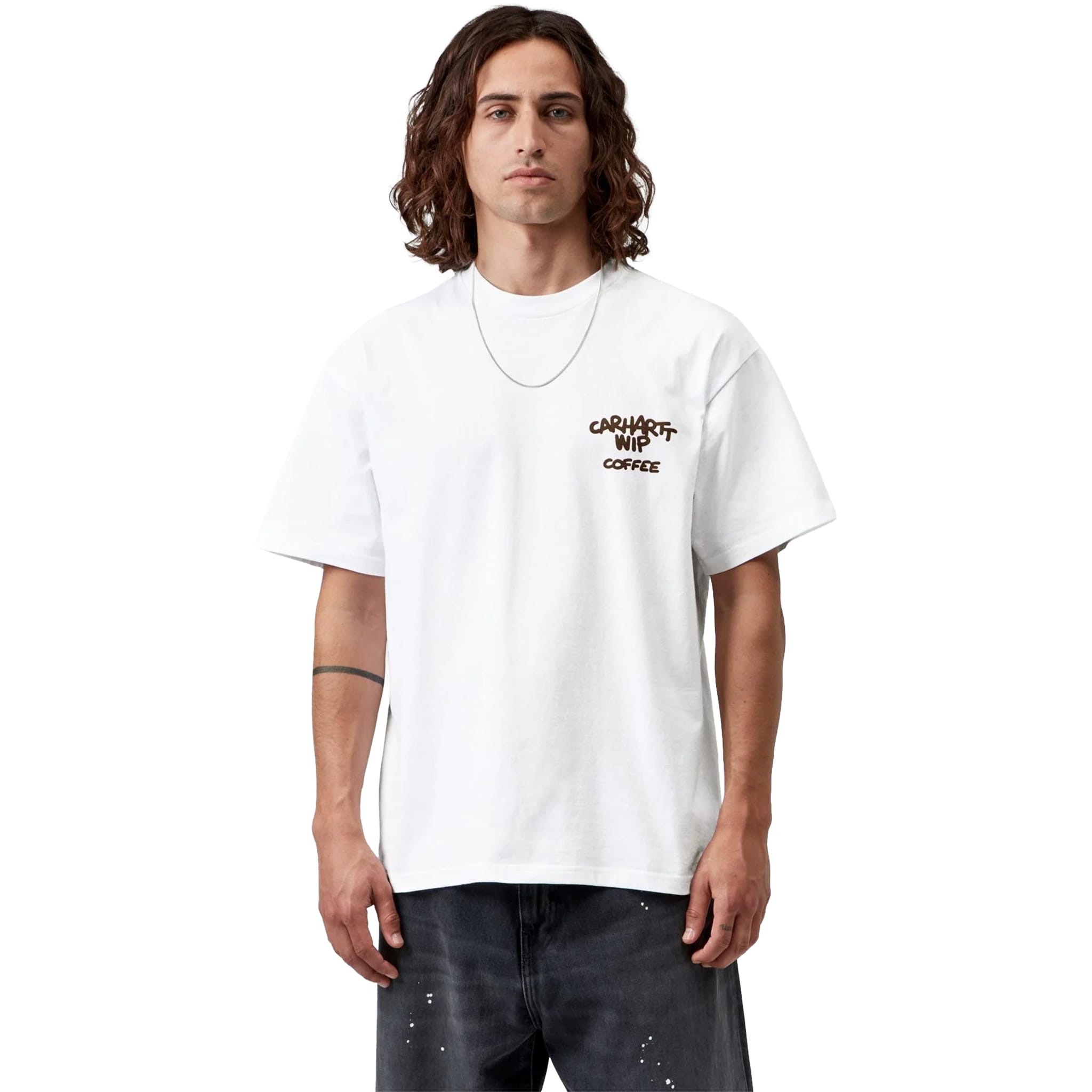 Carhartt WIP Coffee Break T-Shirt White T Shirt