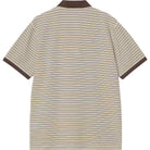 Carhartt WIP Dion Short Sleeve Polo Dion Stripe Wax T Shirt