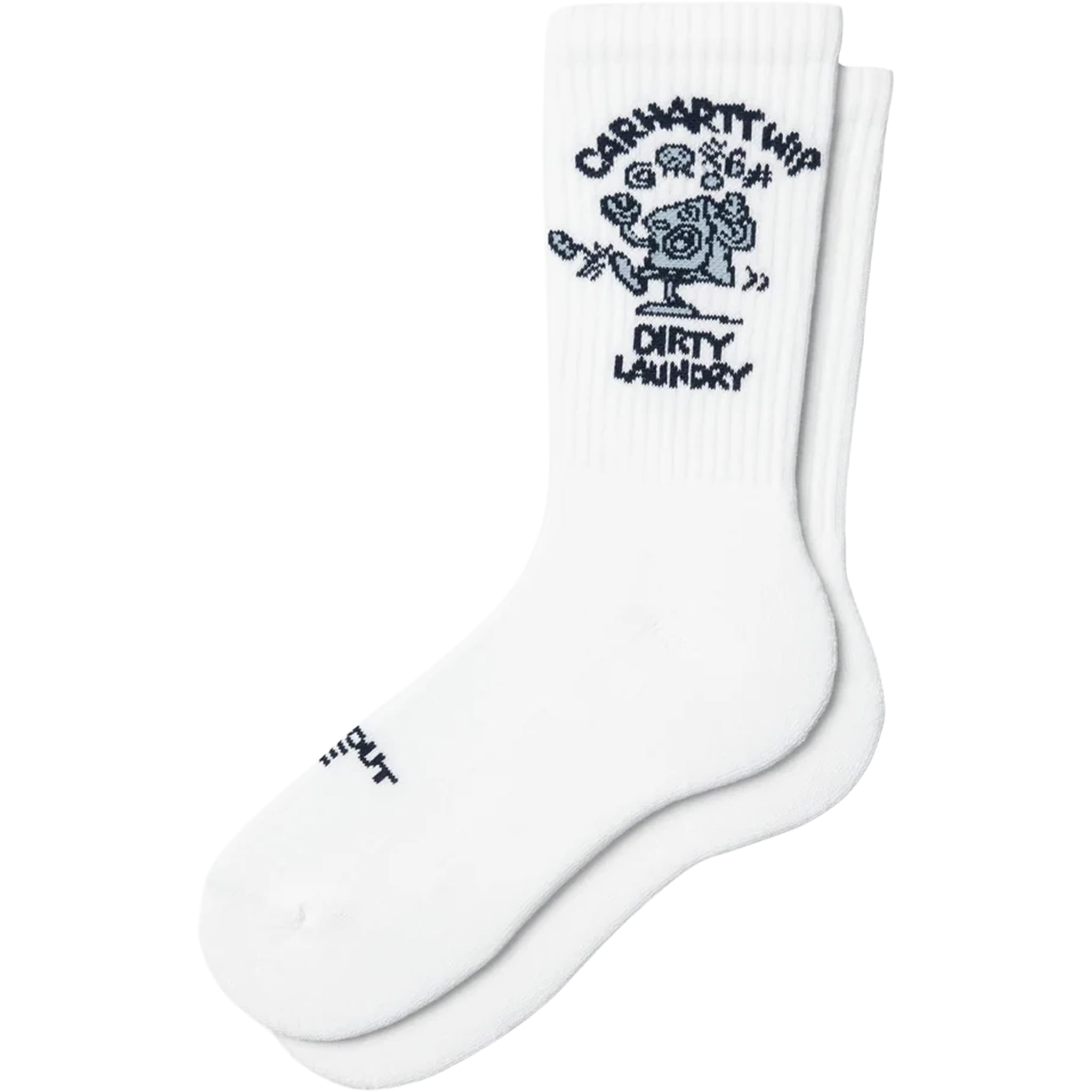 Carhartt WIP Dirty Laundry Socks White Socks