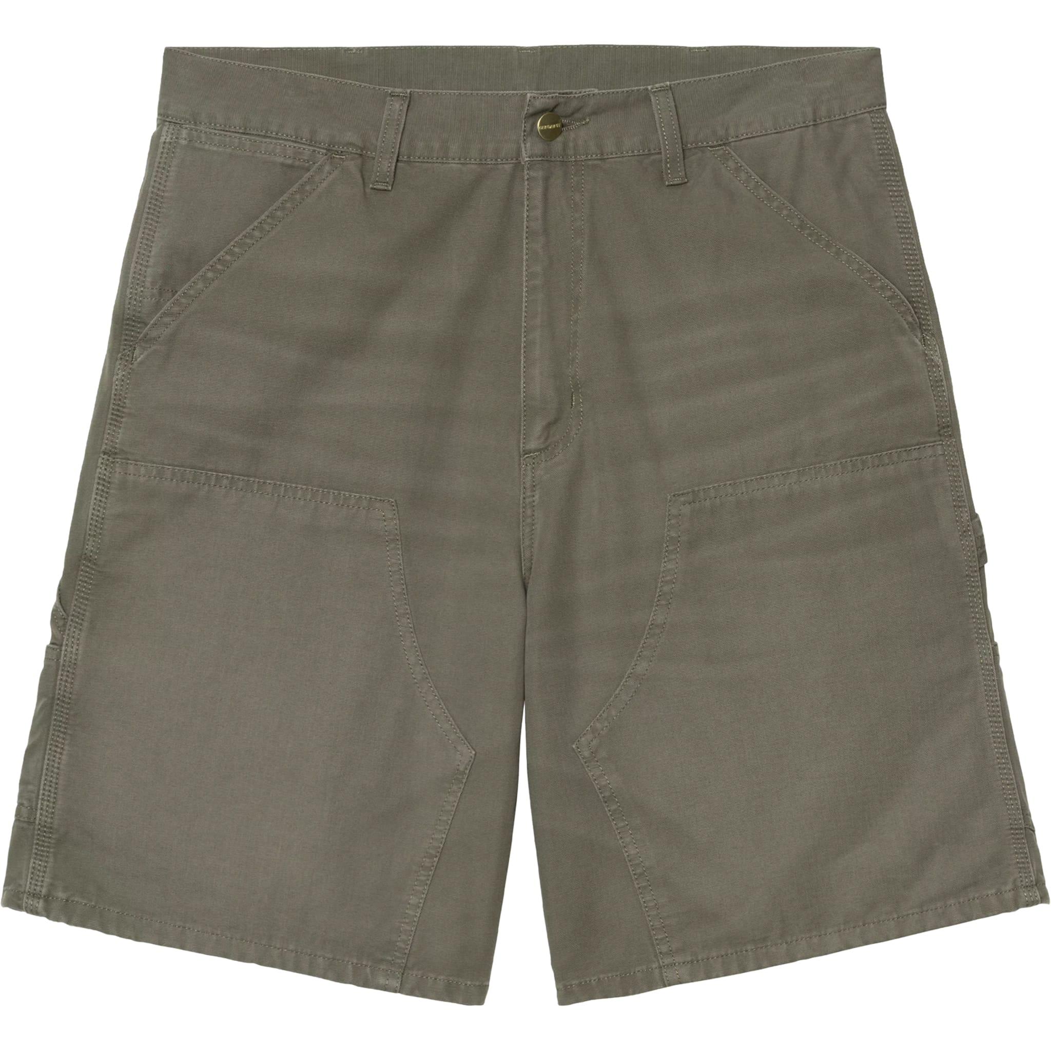 Carhartt WIP Double Knee Short Leaf Stone Canvas - Sanction Skate