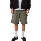 Carhartt WIP Double Knee Short Leaf Stone Canvas Shorts