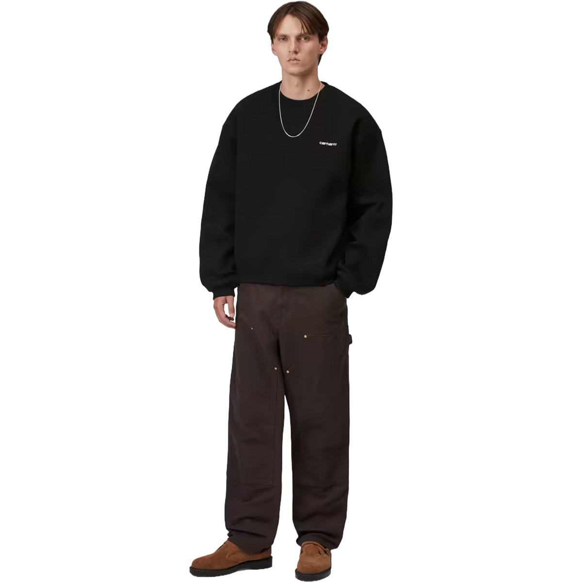 Carhartt WIP Ebbert Sweatshirt Black Sweatshirts