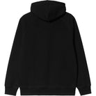 Carhartt WIP Hooded Chase Sweatshirt Black Gold Sweatshirts