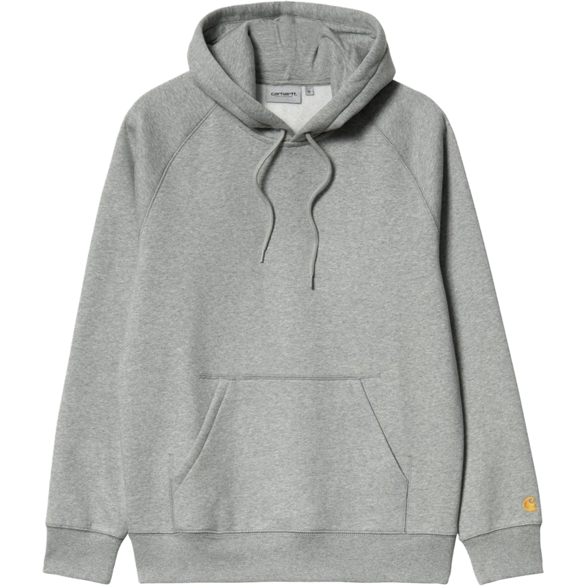 Carhartt WIP Hooded Chase Sweatshirt Grey Heather Sweatshirts