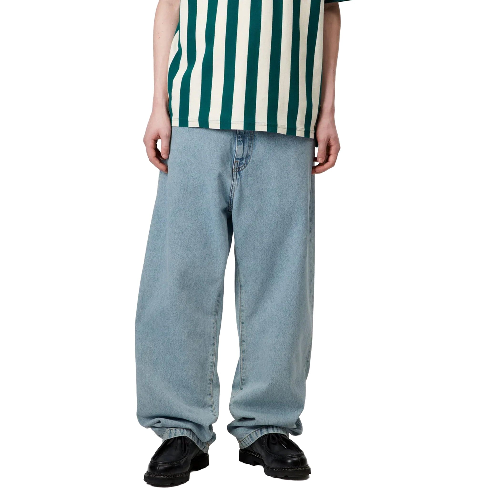 Carhartt WIP Landon Pant Blue Bleached – Pants - Sanction Skate