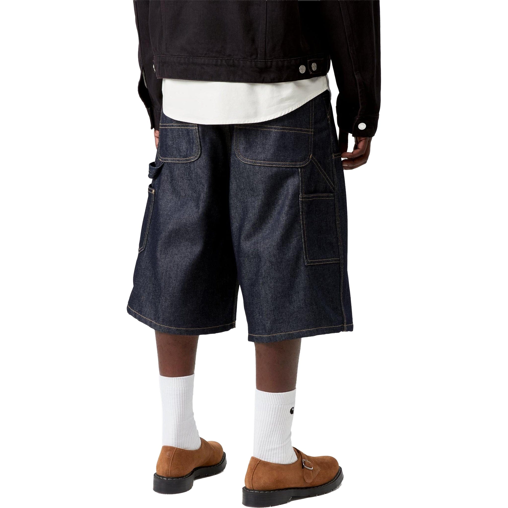 パンツ OG Aden Double Knee Short Blue rigid XS Carhartt WIP OG Aden Double Knee Short, Blue | Official Online Store