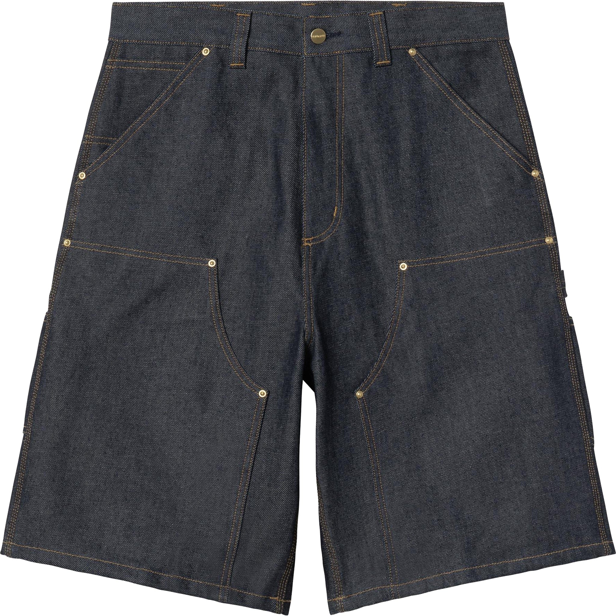パンツ OG Aden Double Knee Short - Blue (rigid) Carhartt WIP OG Aden Double Knee Short Blue Rigid - Sanction Skate