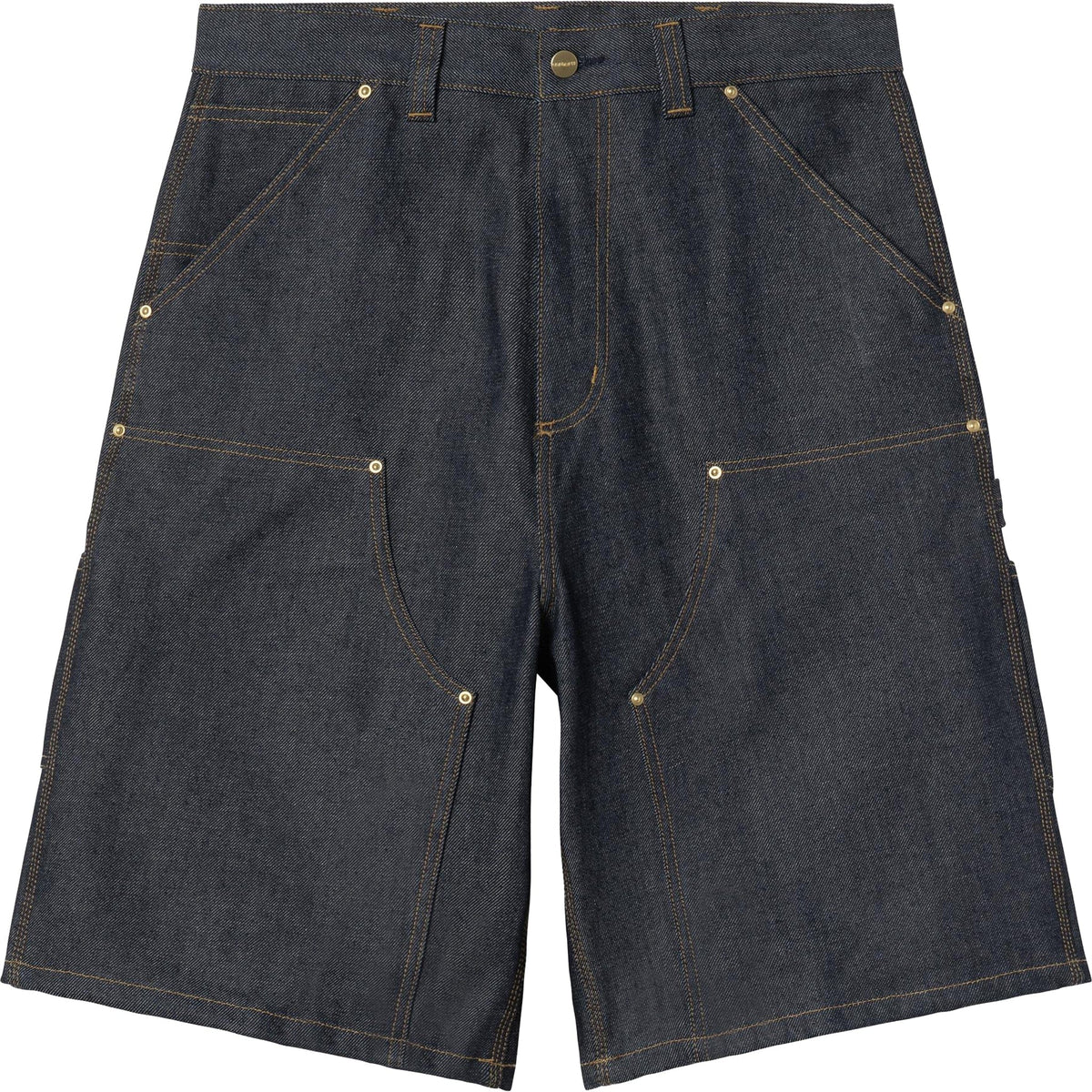 Carhartt WIP OG Aden Double Knee Short Blue Rigid - Sanction Skate 