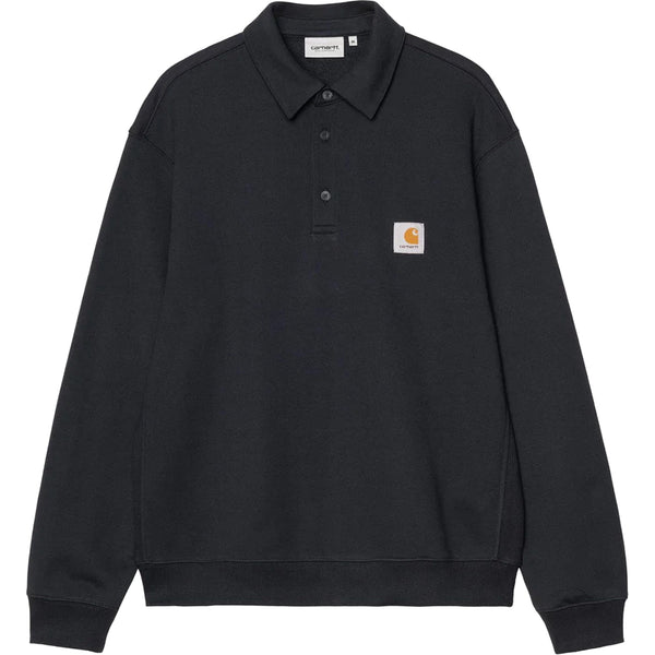Carhartt WIP Polo Sweatshirt Deep Night - Sanction Skate And Snow